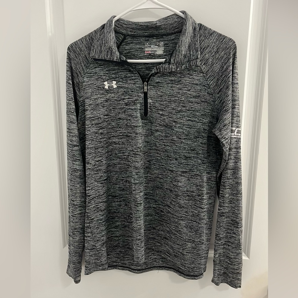 Under armour grey quarter zip